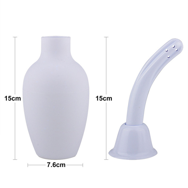 Vaginal Douche Bulb Syringe with Whirl Spray