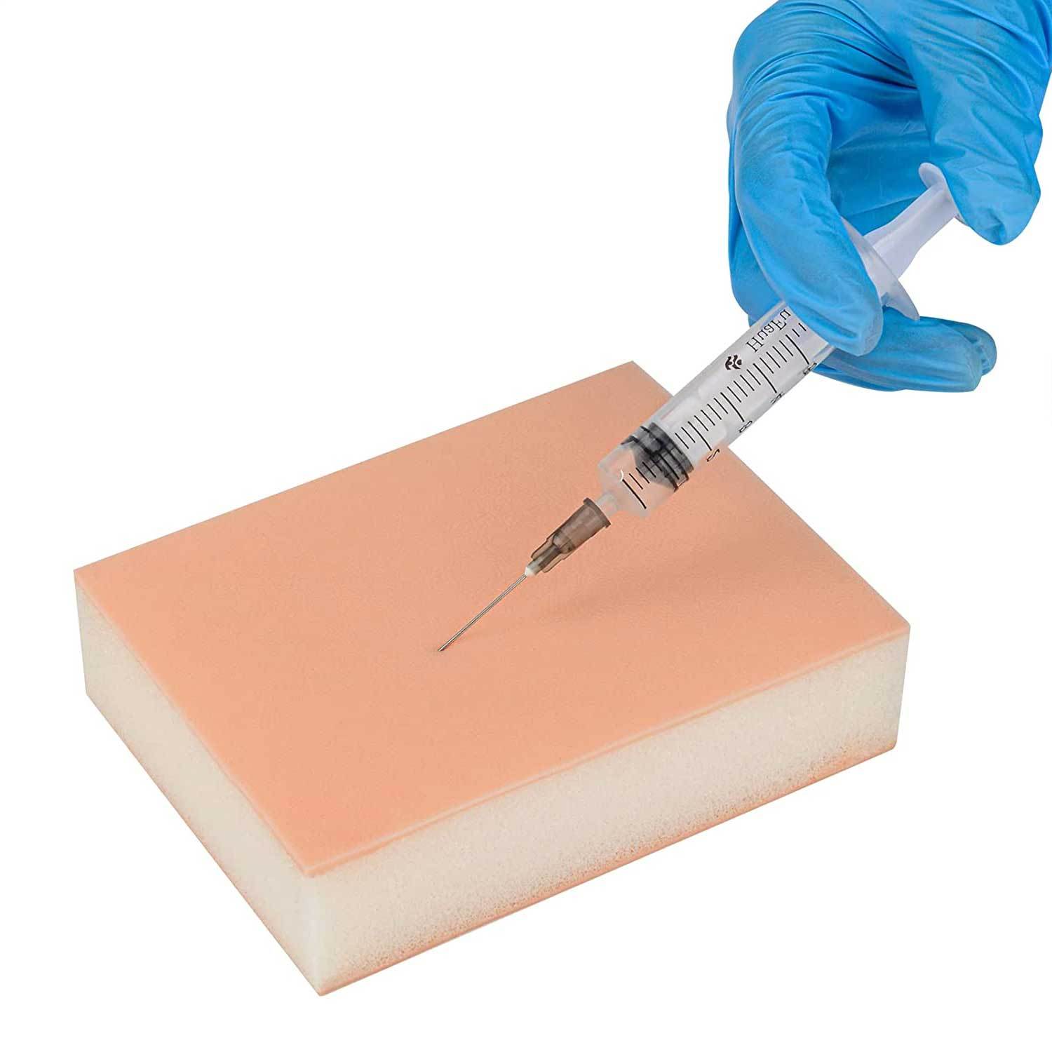 Pocket SC Injection Practice Pad with White Thicker Sponge