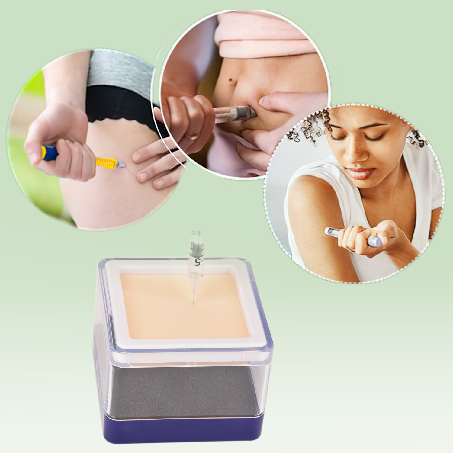 Subcutaneous Injection Trainer Cube
