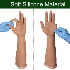 Suture and Stapling Practice Arm, Light and Dark Skin