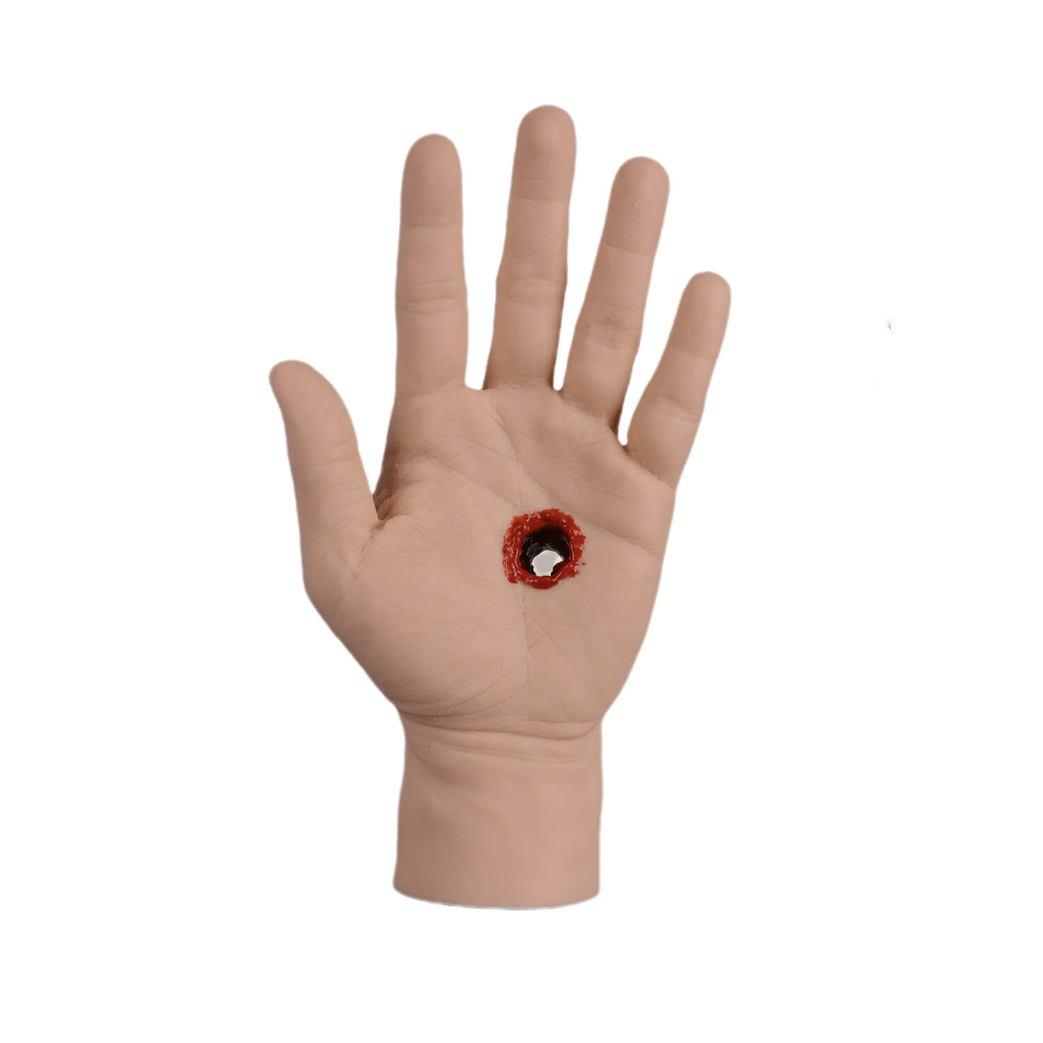 Silicone Gunshot Wound Packing Training Hand