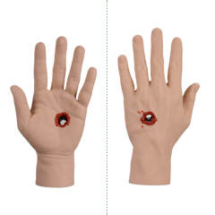 Silicone Gunshot Wound Packing Training Hand