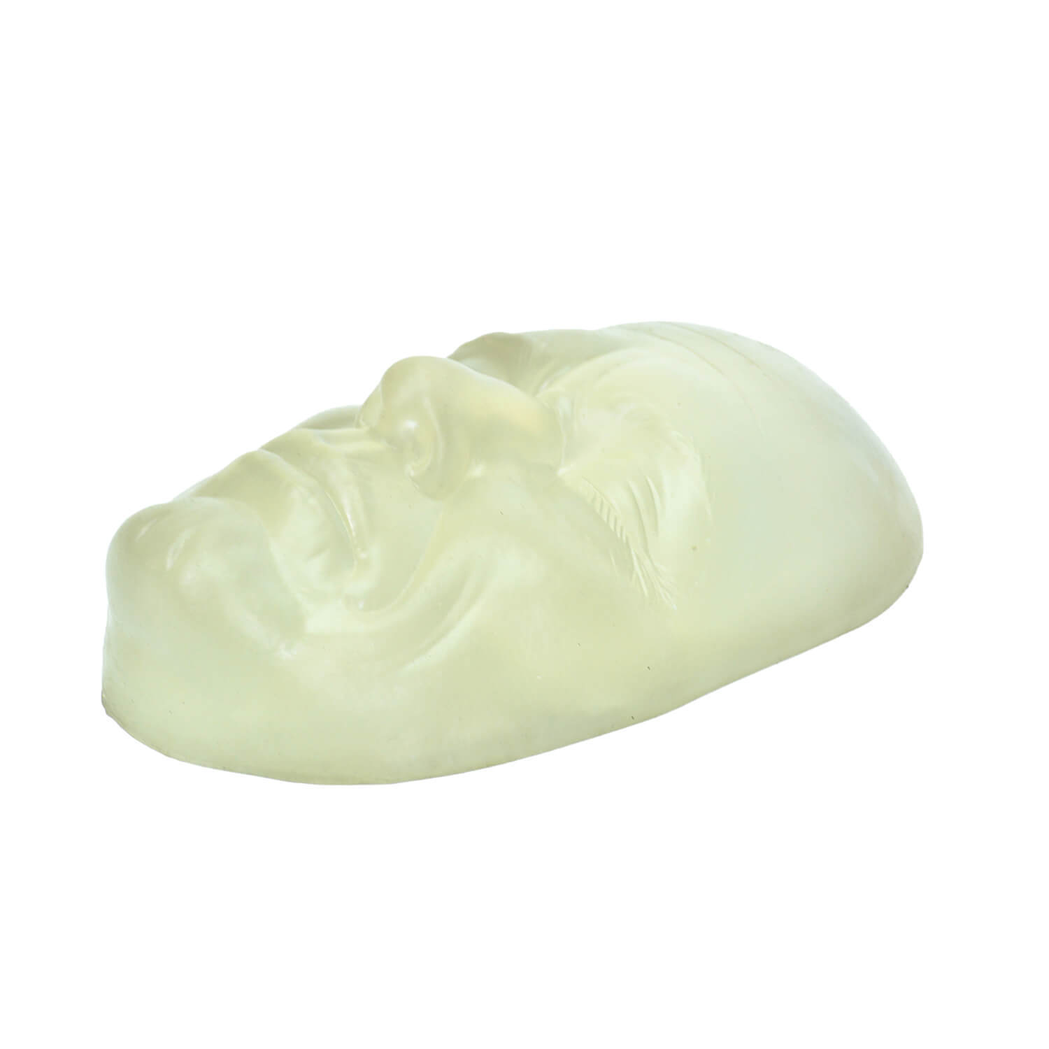 Transparent Mannequin Face for Facial Injection and Thread Lifting Training