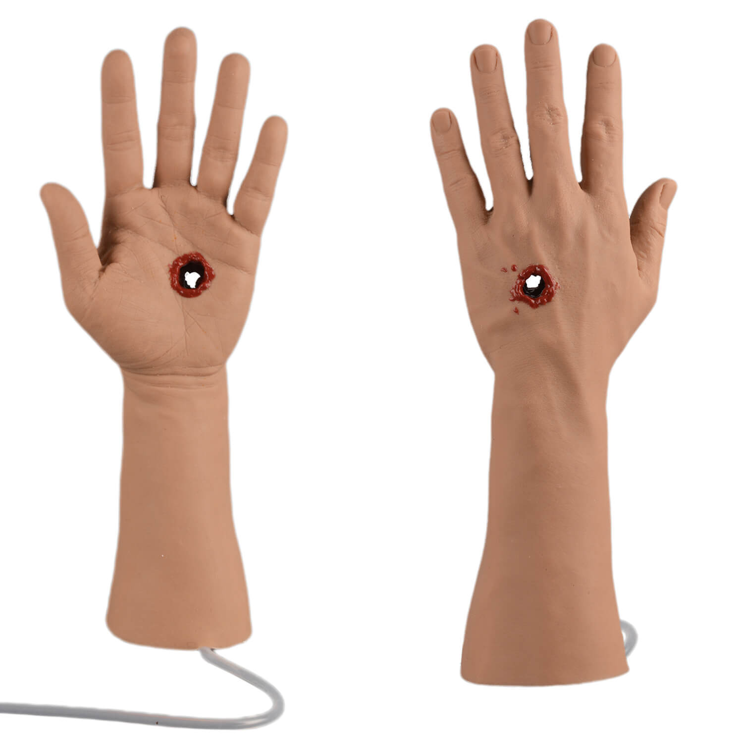 Gunshot Wound Hand Model for Tourniquet and Wound Packing Training