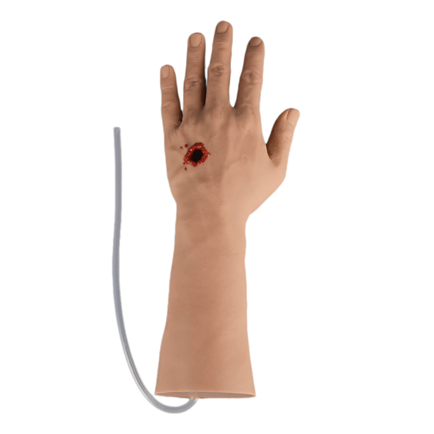 Gunshot Wound Hand Model for Tourniquet and Wound Packing Training