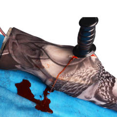 Wearable Stab Wound Tattoo Sleeve