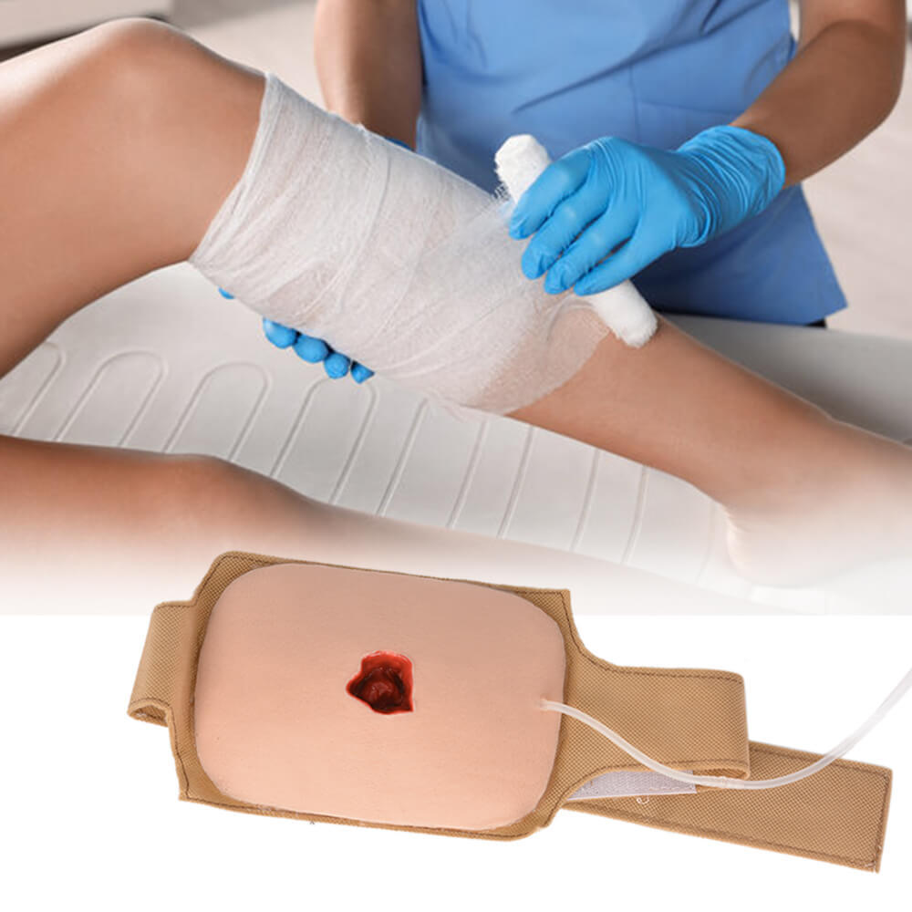 wearable wound haemostatic clotting trainer kit