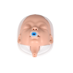 Neonatal intubation trainer used for OPA practice
