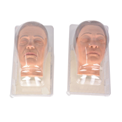 silicone facial injection manikin