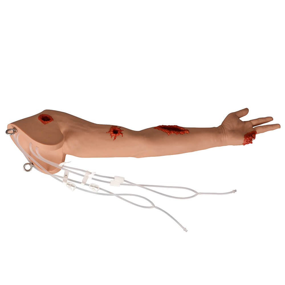 Wearable Multi-Wound Hemorrhage Control Arm Simulator
