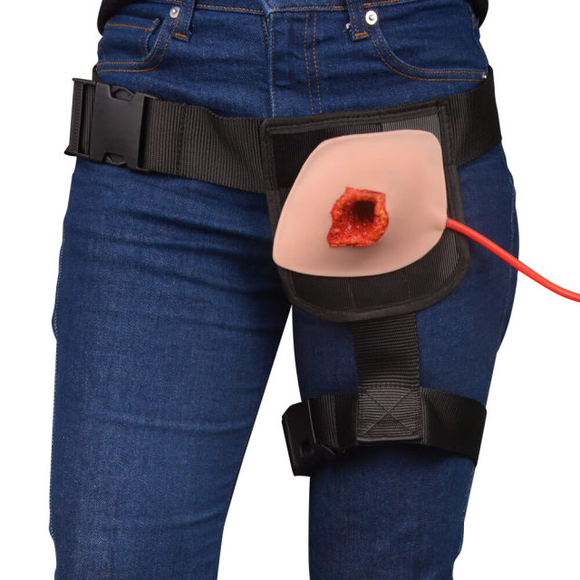 Wearable Inguinal wound packing simulator