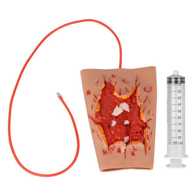 Wearable Blast Wound Packing Trainer Kit