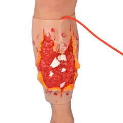 Explosive Wound Care Training Leg Simulator 