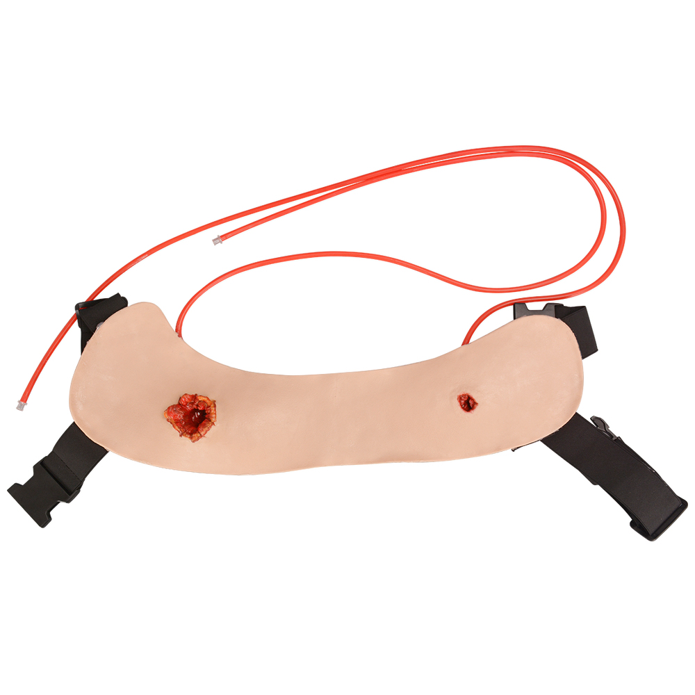 Wearable Chest Bullet Wound Model