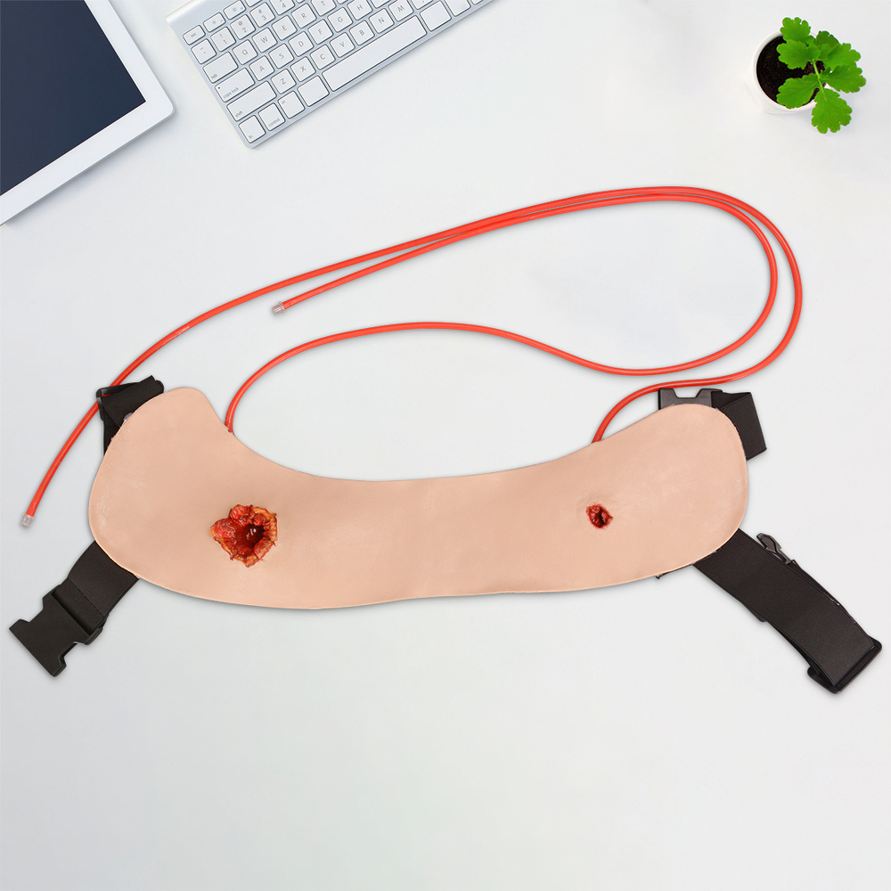 Wearable Chest Bullet Wound Model