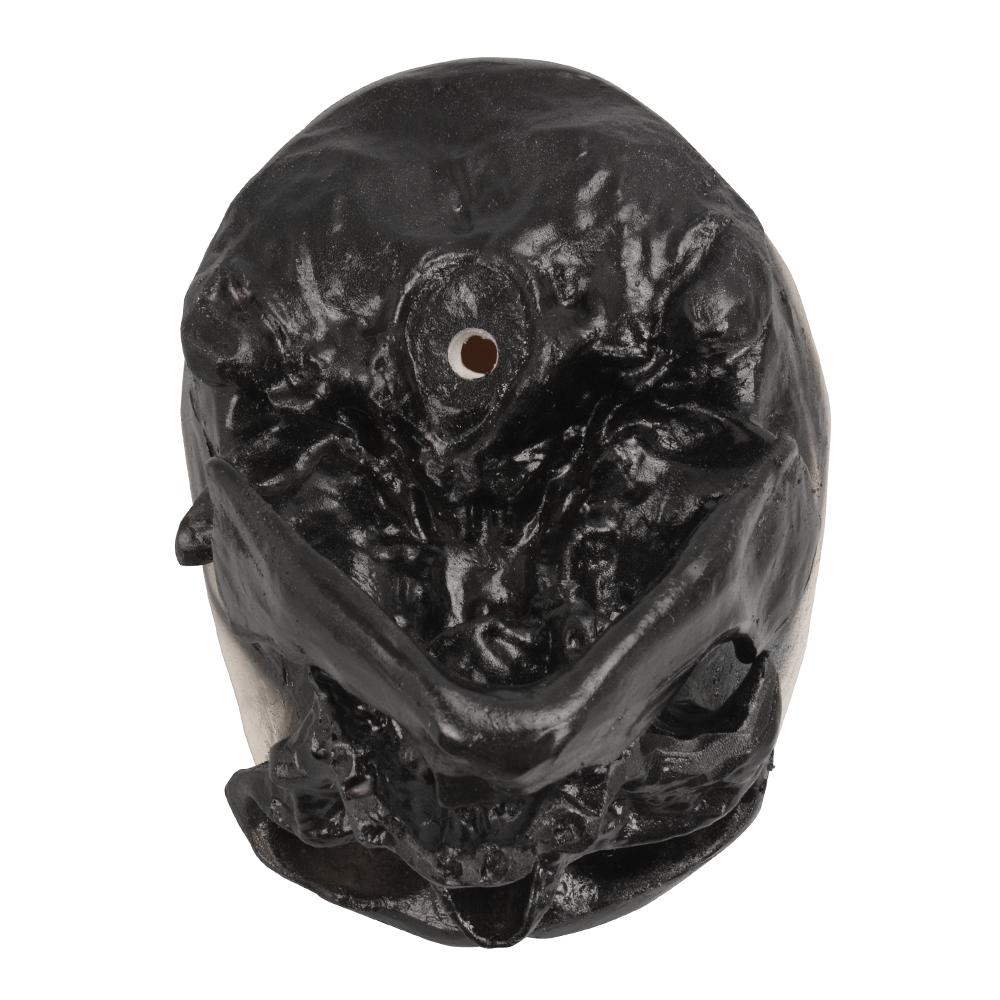 PVC Cromian Black Human Skull Model for Medical Usage in Schools and Hospitals