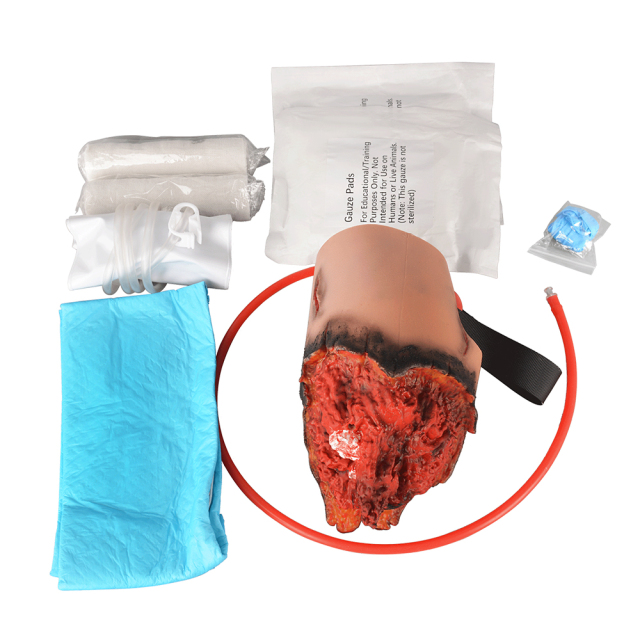 Wearable Severed Leg Trauma Simulation Kit
