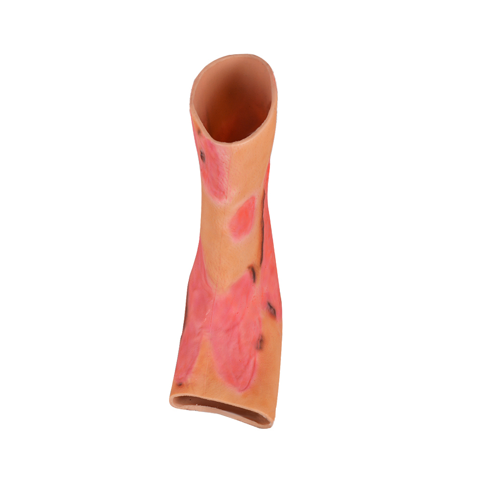 Silicone Sleeve for Ankle Burn Simulation