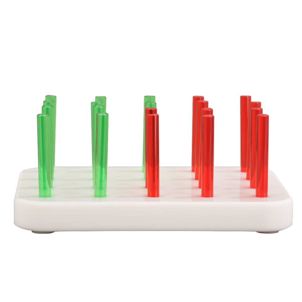 20 Hole Acrylic Pegboard for Finger Dexterity