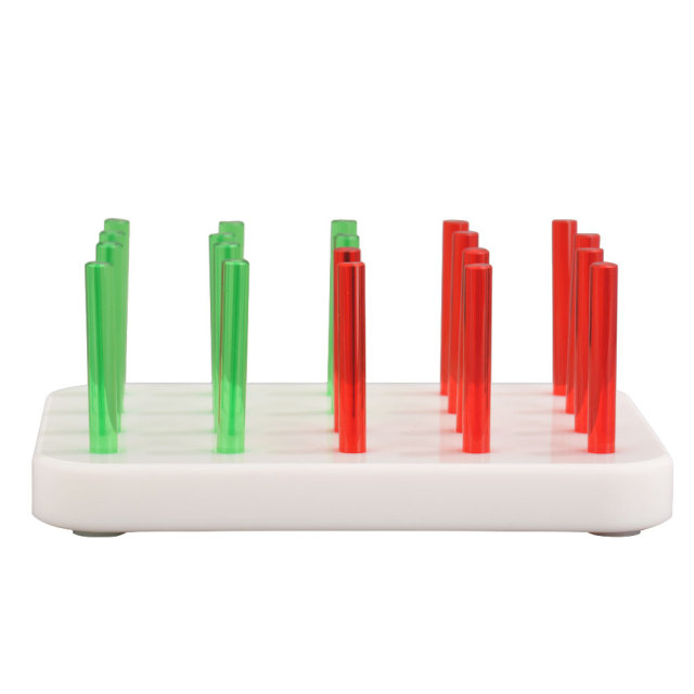 20 Hole Acrylic Pegboard for Finger Dexterity