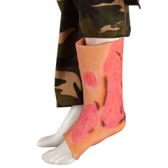Silicone Sleeve for Ankle Burn Simulation