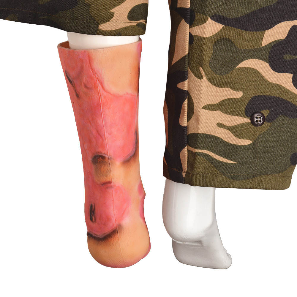 Silicone Sleeve for Ankle Burn Simulation
