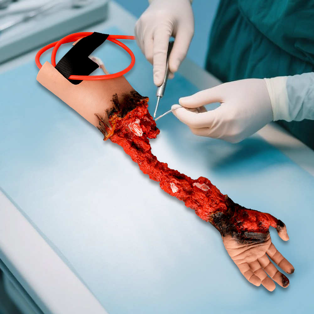 Wearable Left Partial Arm Amputation Simulator
