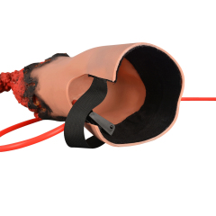 Right Partial Amputated Leg Simulator, Wearable