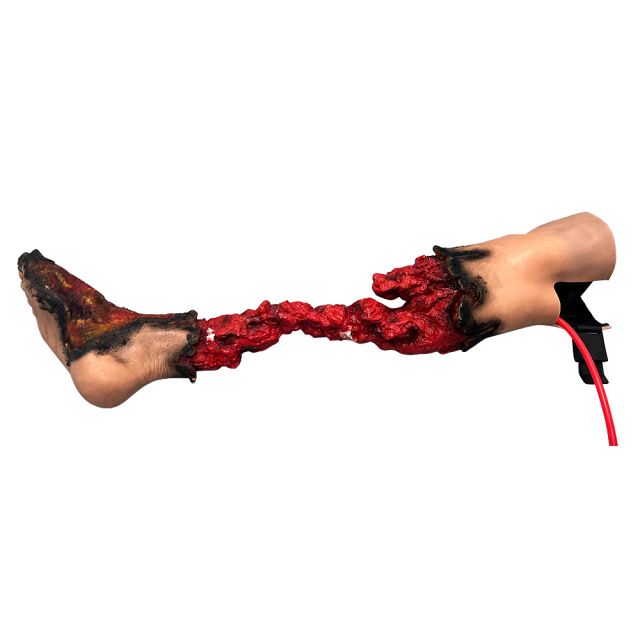 Right Partial Amputated Leg Simulator, Wearable
