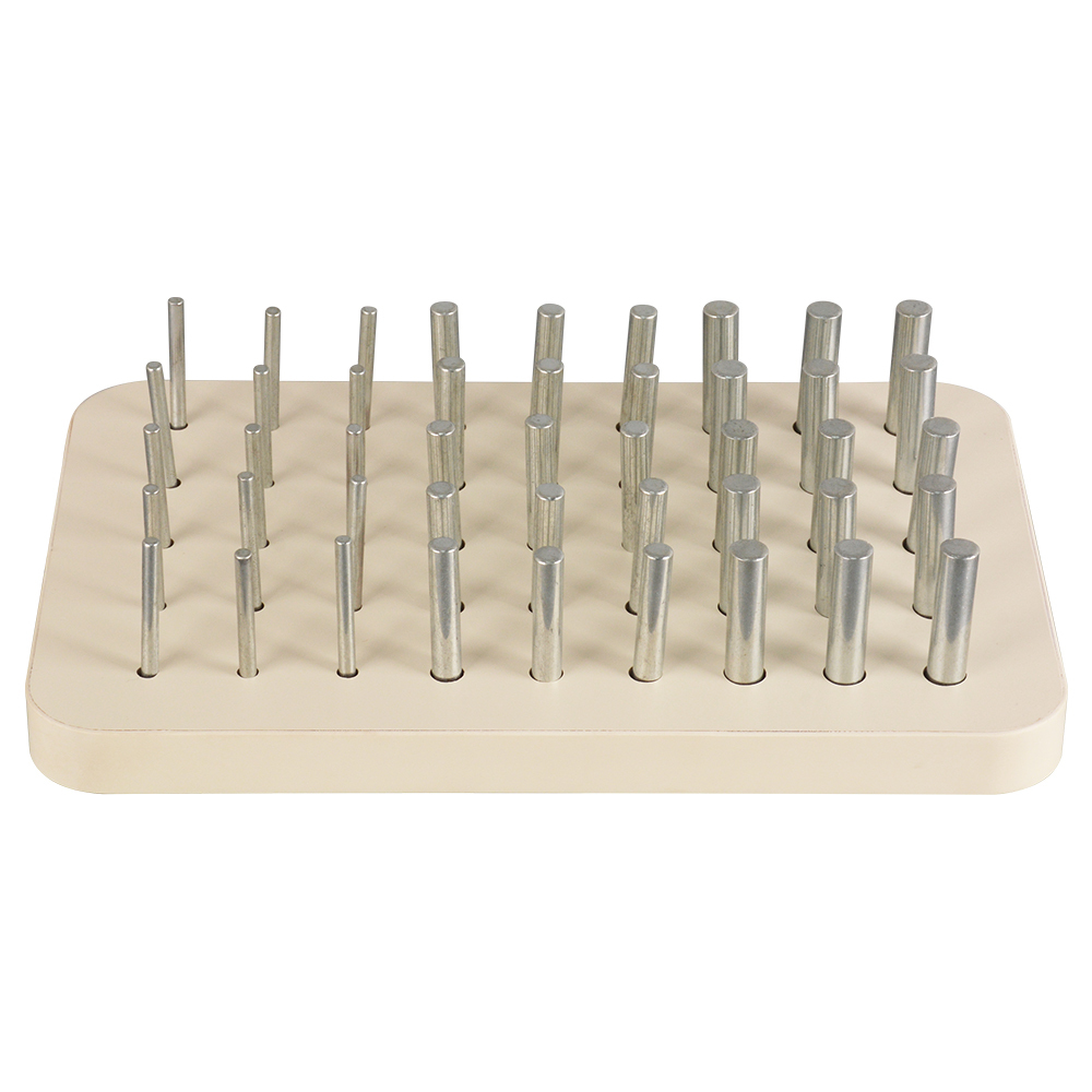 45-Hole Wooden Pegboard for Progressive Hand Therapy Training