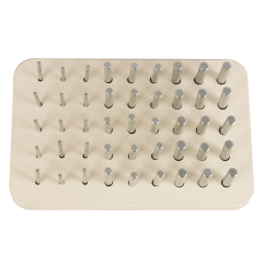 45-Hole Wooden Pegboard for Progressive Hand Therapy Training