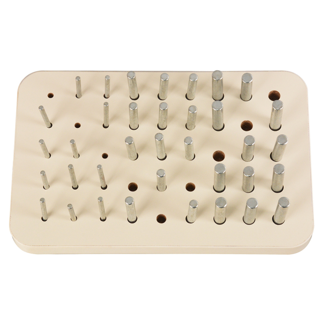 45-Hole Wooden Pegboard for Progressive Hand Therapy Training