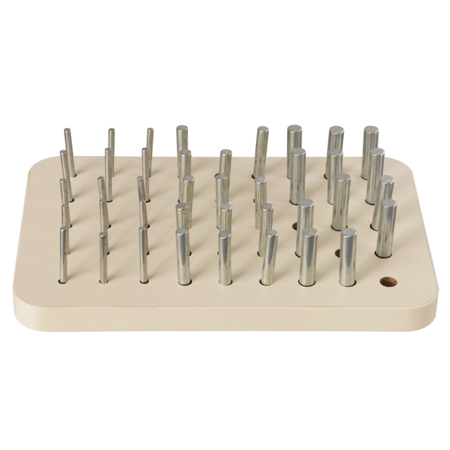 45-Hole Wooden Pegboard for Progressive Hand Therapy Training