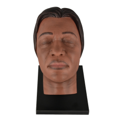 Black Skin Female Facial Injection Practice Mannequin