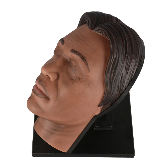 Black Skin Female Facial Injection Practice Mannequin