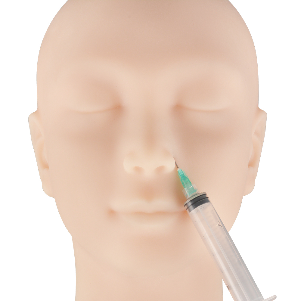 Upgraded Injection Training Mannequin Face Model
