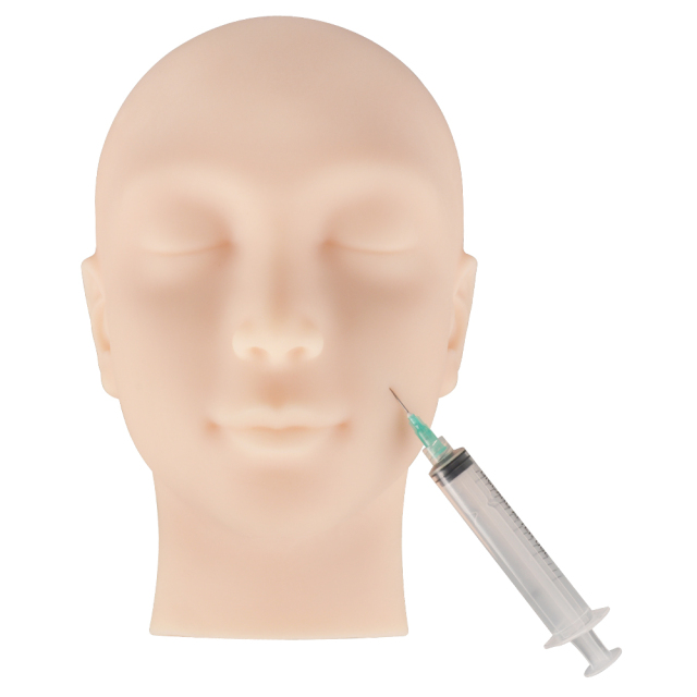 Upgraded Injection Training Mannequin Face Model
