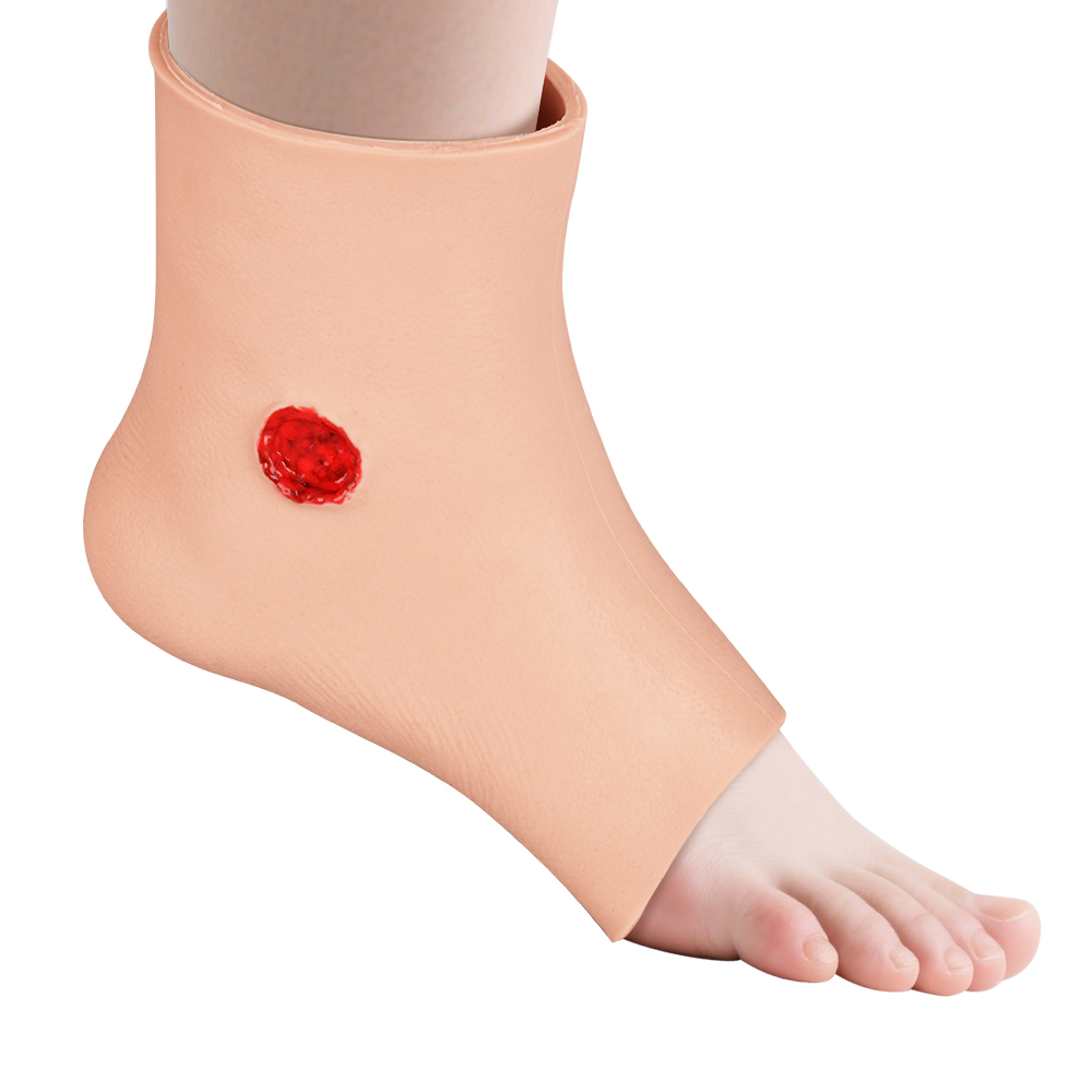 Silicone Sleeve Gunshot Wound Model