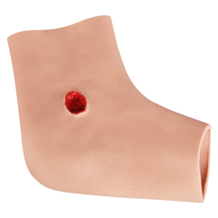 Silicone Sleeve Gunshot Wound Model