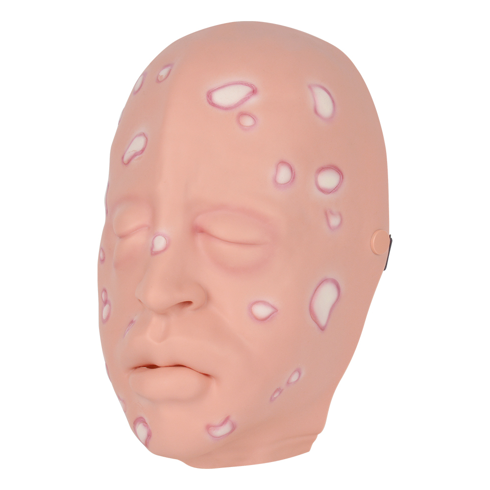 Wearable Mustard Gas Facial Simulation Mask
