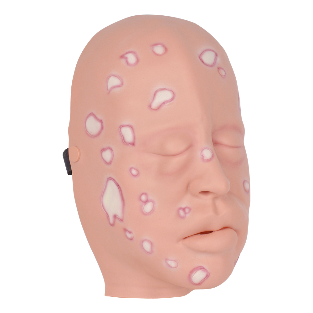 Wearable Mustard Gas Facial Simulation Mask