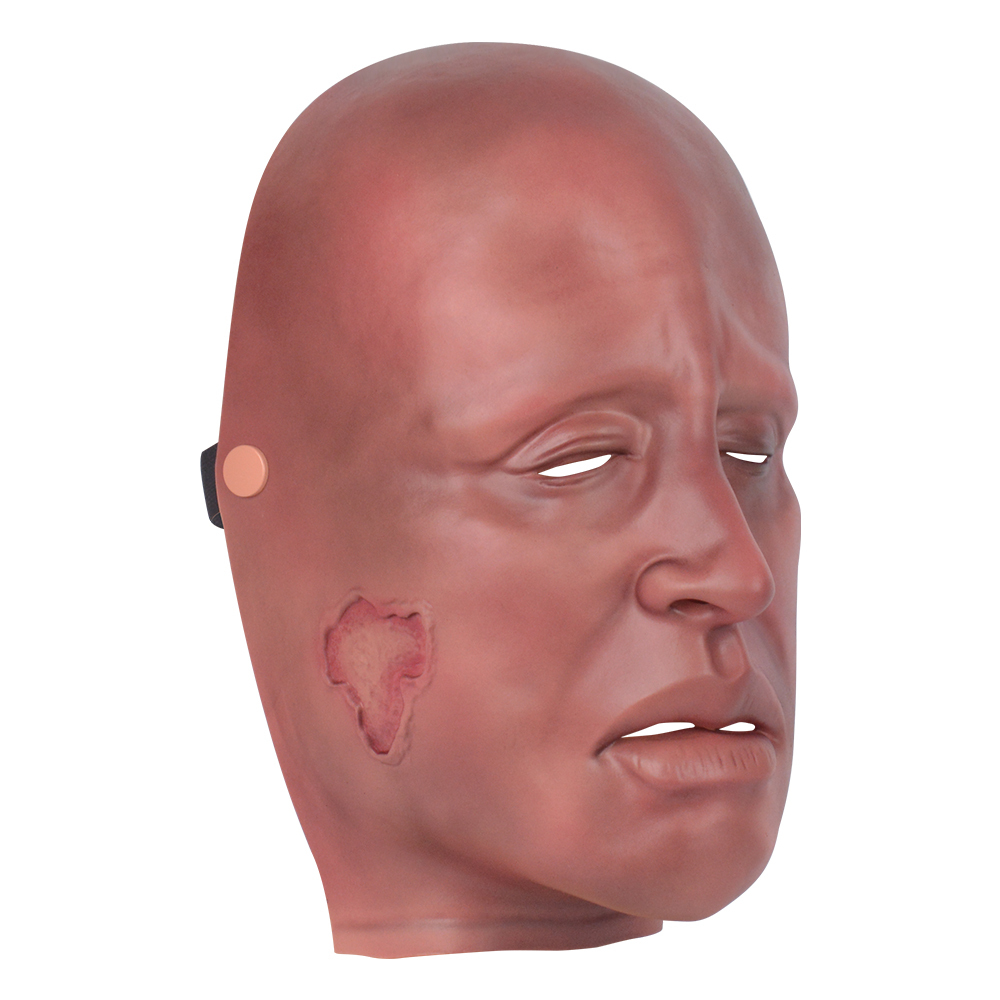 Wearable Minor Burn Face Training Mask