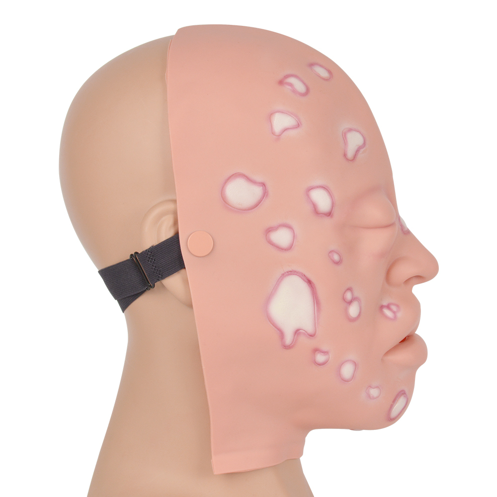 Wearable Mustard Gas Facial Simulation Mask