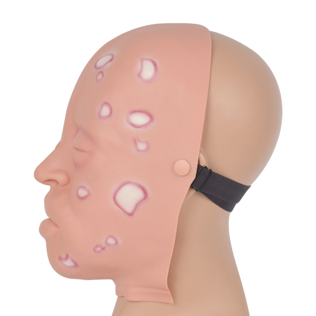 Wearable Mustard Gas Facial Simulation Mask