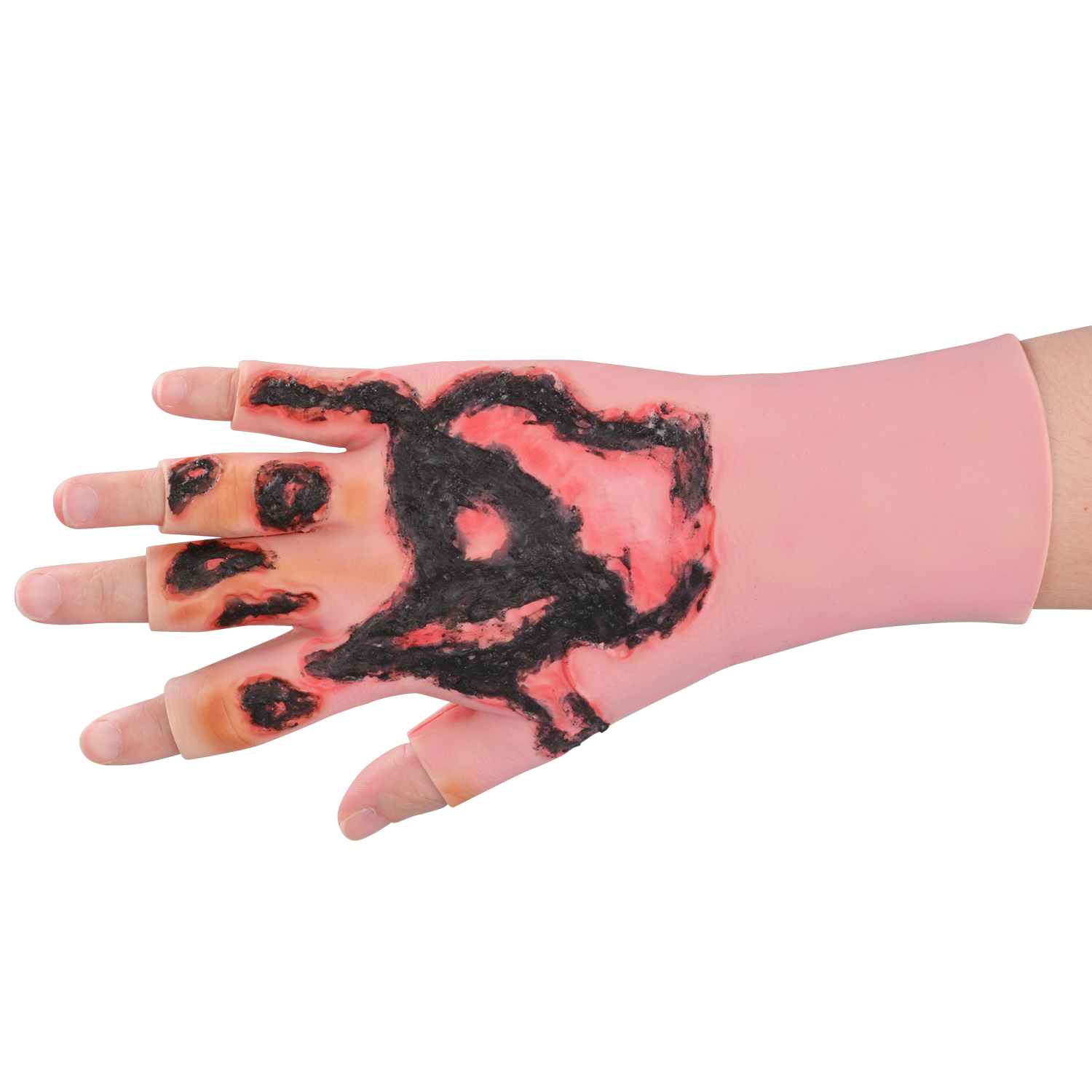 Hand Burn Training Glove (Open-Finger Design)