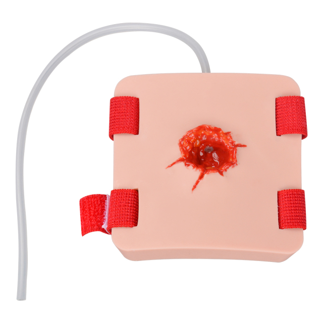 Wearable Bullet Wound Trainer for Hemostasis