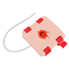 Wearable Bullet Wound Trainer for Hemostasis
