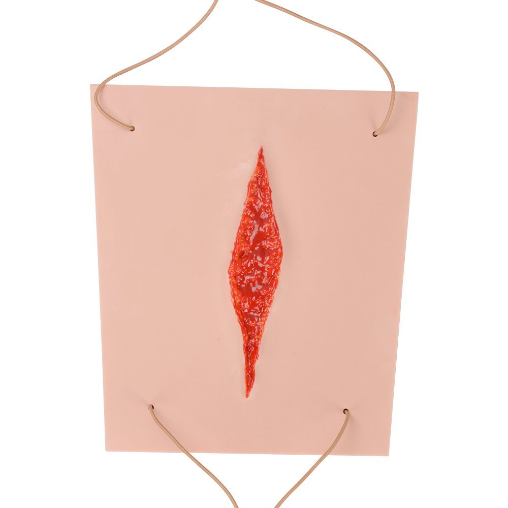 Wearable Laceration Training Model - High Simulation Bleeding Trauma First Aid Practice Tool