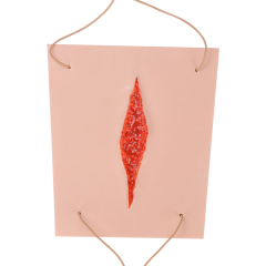 Wearable Laceration Training Model - High Simulation Bleeding Trauma First Aid Practice Tool