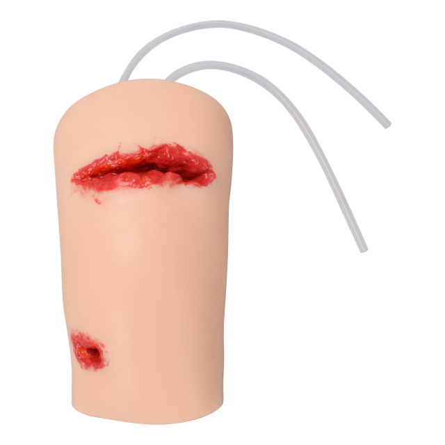 Knee Wound Bleeding Control Training Simulator